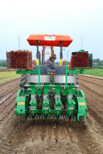 Bulmer Farms Transplant Seeder